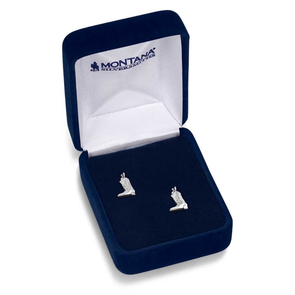 Montana Silversmith Cowboy Boot Earrings